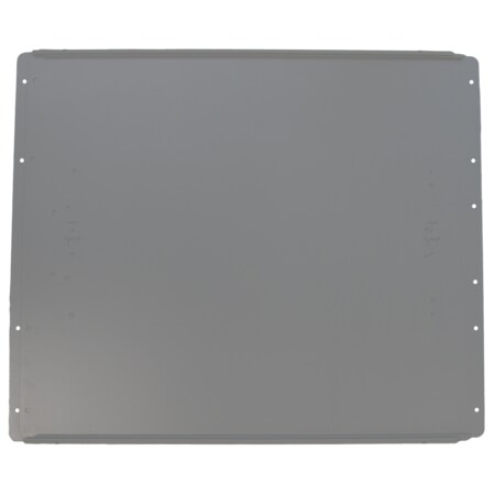 Lockeyusa 24" Panic/Exit Device Shield, Lockey PB1100, PB2500, Detex, Silver PS3x1S24
